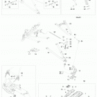 Rave RE 600 E-TEC Передняя подвеска и лыжи