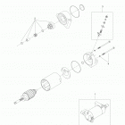 69 YETI Army 600 E-TEC Стартер электрический