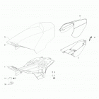 Rave GLS 800R E-TEC Сидение