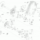 Rave GLS 800R E-TEC Защита ремня вариатора