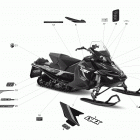 Rave GLS 800R E-TEC Наклейки