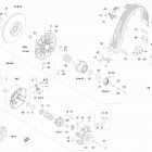 69 Ranger Alpine 1200 4-TEC Защита ремня вариатора