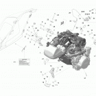 69 Ranger Alpine 1200 4-TEC Двигатель и крепление