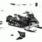 Xtrim SC 600 E-TEC Наклейки