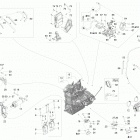 Adventure GT 600 E-TEC Двигатель и крепление