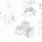 49 Ranger 600 ACE Двигатель и крепление