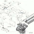Xtrim Boondocker 800R E-TEC Система охлаждения