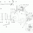 Xtrim Commander 600 E-TEC Система охлаждения