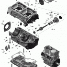 Xtrim Boondocker 800R E-TEC Картер и водяной насос