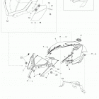 Xtrim SC 600 E-TEC Стекло ветровое и консоль