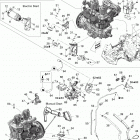 Xtrim Commander 600 E-TEC Двигатель и крепление
