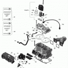 Xtrim Boondocker 800R E-TEC Цилиндр и система впрыска