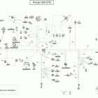 49 Ranger 600 E-TEC Жгут проводов