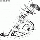 49 Ranger 600 E-TEC Мощностной клапан
