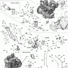 49 Ranger 600 E-TEC Двигатель и крепление
