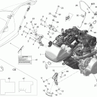 Adventure GT 1200 4-TEC CE Двигатель и крепление