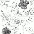 Xtrim SC 600 E-TEC 01- Engine And Engine Support 600HO ETEC