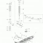 59 YETI 600 ACE Передняя подвеска и лыжи