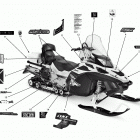 Xtrim Commander Limited 600 E-TEC Наклейки