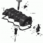 Adventure GT 1200 4-TEC Клапаная крышка