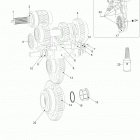 Xtrim Commander 600 E-TEC Трансмиссия