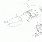 Xtrim Commander 600 E-TEC Сидение
