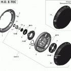 Xtrim SC 600 E-TEC Ручной стартер