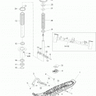 69 YETI 600 ACE Передняя подвеска и лыжи