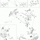 Xtrim SC 600 E-TEC Передняя подвеска и лыжи