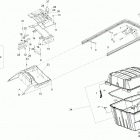 Xtrim Commander Limited 600 E-TEC Задний багажник