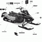 Xtrim BoonDocker 800R E-TEC Наклейки
