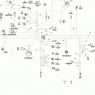 Xtrim SC 600 E-TEC 10- Electrical Harness 600HOETEC