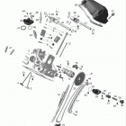 YETI Pro V-800 Головка цилиндров задн.