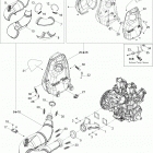 Xtrim Commander Limited 600 E-TEC Глушитель