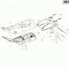 49 Ranger 600 E-TEC Сидение