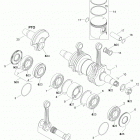 YETI 550 01- Crankshaft 552