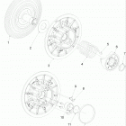 YETI Pro 550 Ведомый шкив