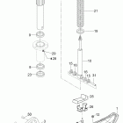 YETI Pro V-800 Передняя подвеска и лыжи