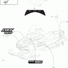 YETI 550 Наклейки