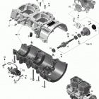 Rave 600 Картер , водяной и масляный насос