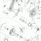 Rave 600 Защита ремня вариатора