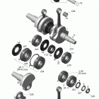 Xtrim Commander Limited 600 SDI 01- Crankshaft