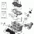 Xtrim Commander 600 SDI Цилиндр и головка