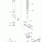 YETI Pro V-800 Передняя подвеска и лыжи
