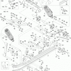 Adventure GT 600 SDI 07- Rear Suspension
