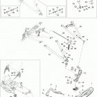 Xtrim 550 Передняя подвеска и лыжи