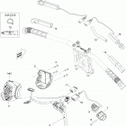 Rave RE 600 E-TEC 10- Steering Wiring Harness 600 HO ETEC