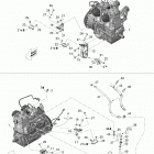 Xtrim 800R PowerTEK Двигатель и крепление