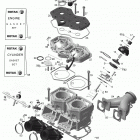 Xtrim Commander 600 SDI Цилиндр и головка