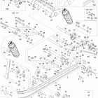 Adventure GT 600 SDI 07- Rear Suspension